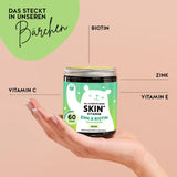  Das steckt in de All Dear my Clear Bärchen mit Hanfsamenöl und Zink von Bears with Benefits. Hanfsamenöl, Zink, Vitamin E, Vitamin C und Biotin