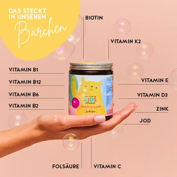 4 Monate Doin' It For The Kids - Multivitamin-Komplex für Kinder